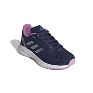 adidas Buty biegowe Sneaker Runfalcon 2.0 ciemnoniebieskie/różowe dla dzieci